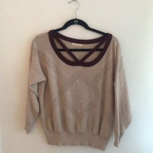 100% wool sweater